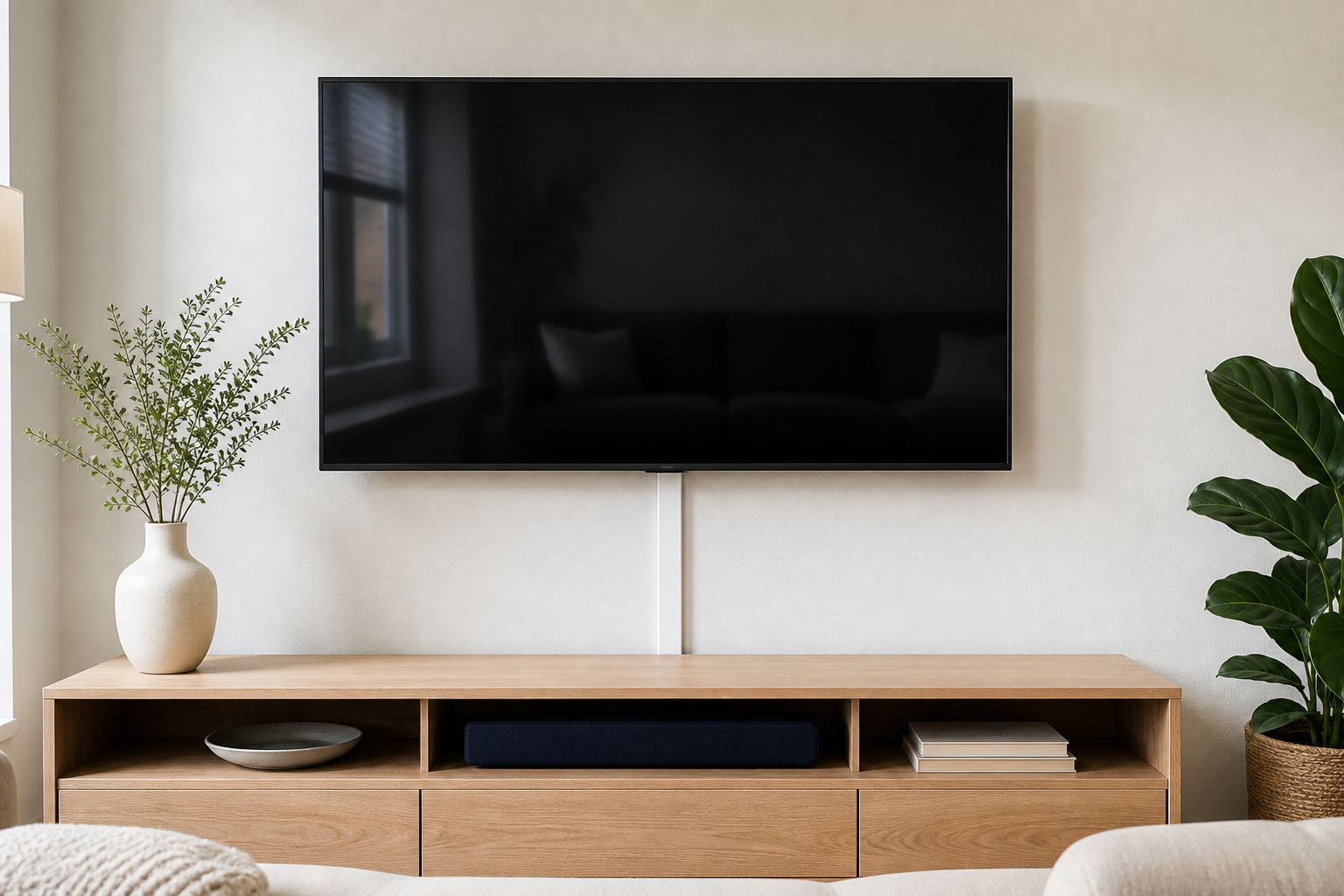 External TV cable cover